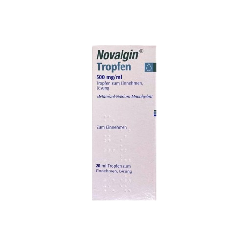 Novalgin 500 Tropfen Rezeptfrei Kaufen inkl Online Verschreibung 